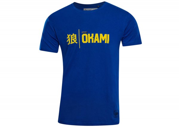 Okami T-Shirt Kanji - blau